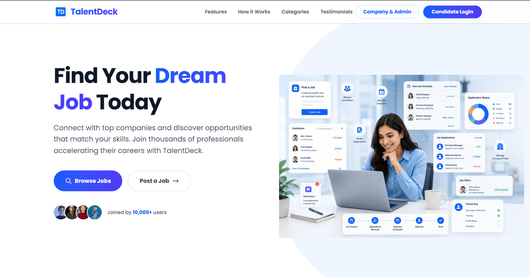 TalentDeck preview 1
