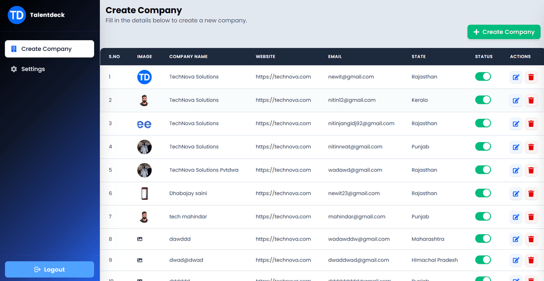 TalentDeck preview 4